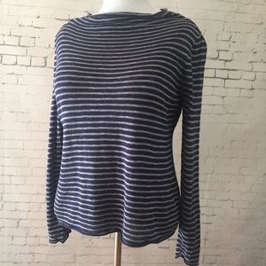 Eileen Fisher Organic Linen Blend Sweater Sz M